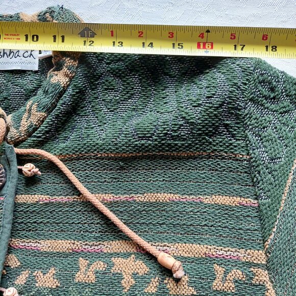 Vintage Flashback Women’s Tree Patterned Long Sleeve Jacket/Coat, Size M - Picture 8 of 11